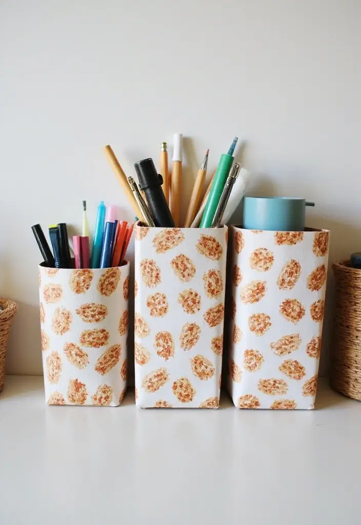 25 Beat Out Of Waste Craft Ideas That Turn Trash Into Treasure - 16. Cereal Box Organizer