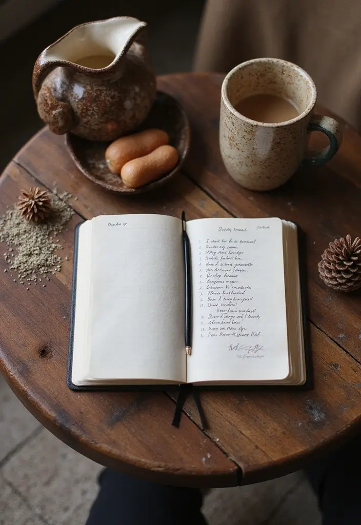 25 Black Journal Ideas That Are Elegant, Minimal, and Creative - 10. Daily Gratitude Journal