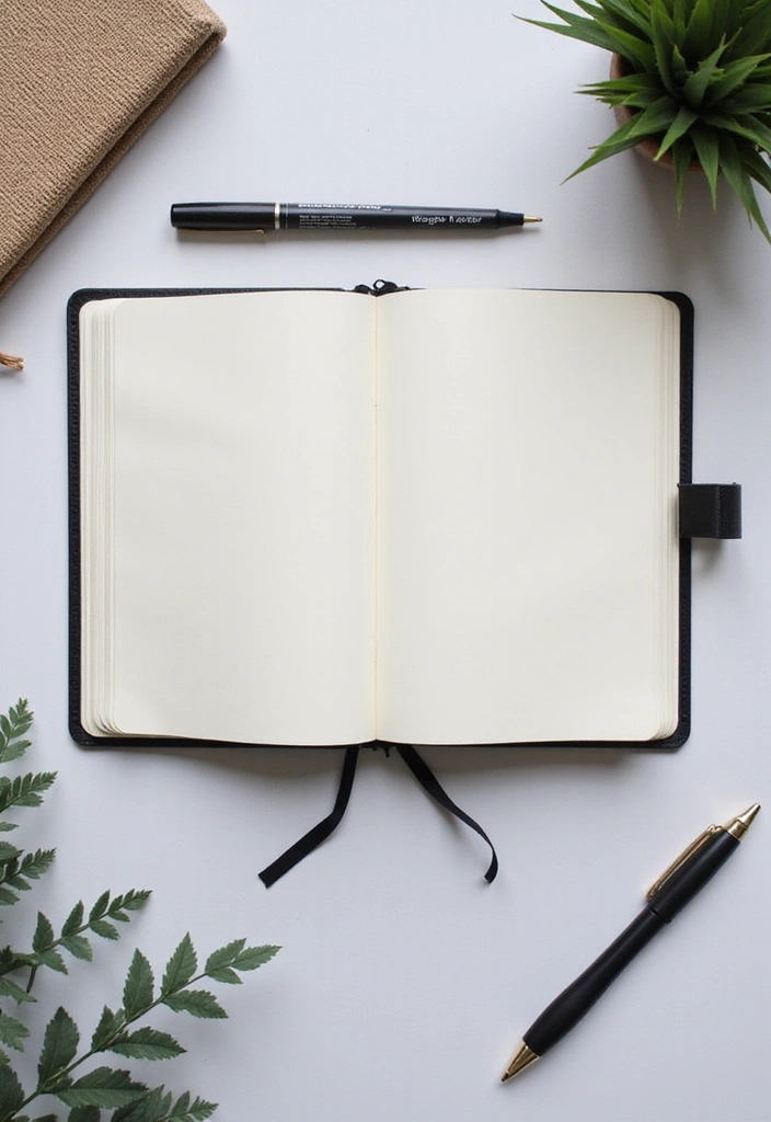 25 Black Journal Ideas That Are Elegant, Minimal, and Creative - 15. Elegant Bullet Journaling