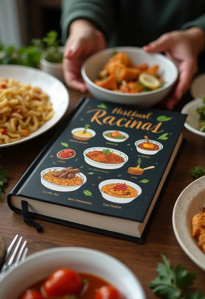 25 Black Journal Ideas That Are Elegant, Minimal, and Creative - 16. Creative Recipe Journal