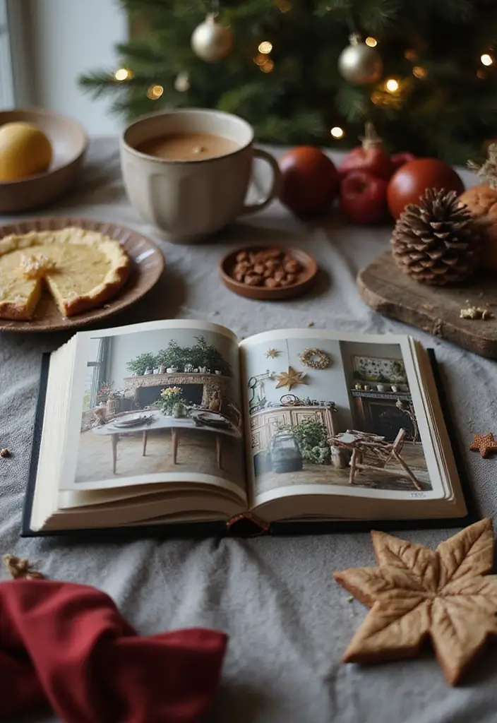 25 Black Journal Ideas That Are Elegant, Minimal, and Creative - 25. Holiday Decor Ideas