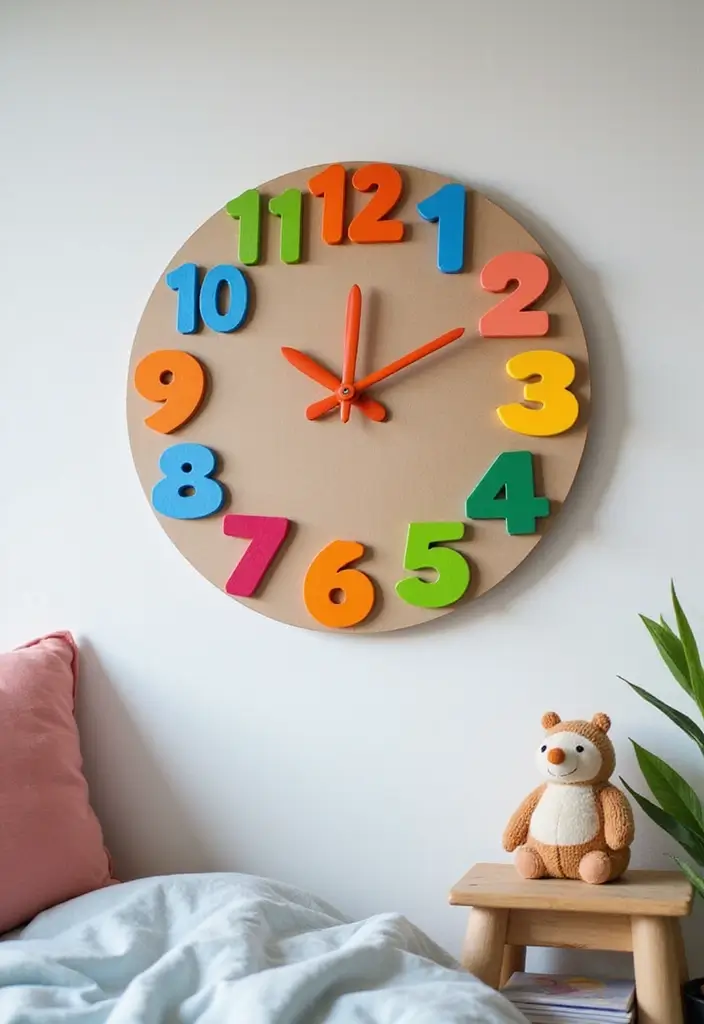 25 Cardboard Craft Ideas That Make Recycled Materials Fun - 10. Cardboard Wall Clock