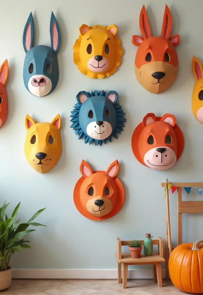 25 Cardboard Craft Ideas That Make Recycled Materials Fun - 12. Cardboard Animal Masks