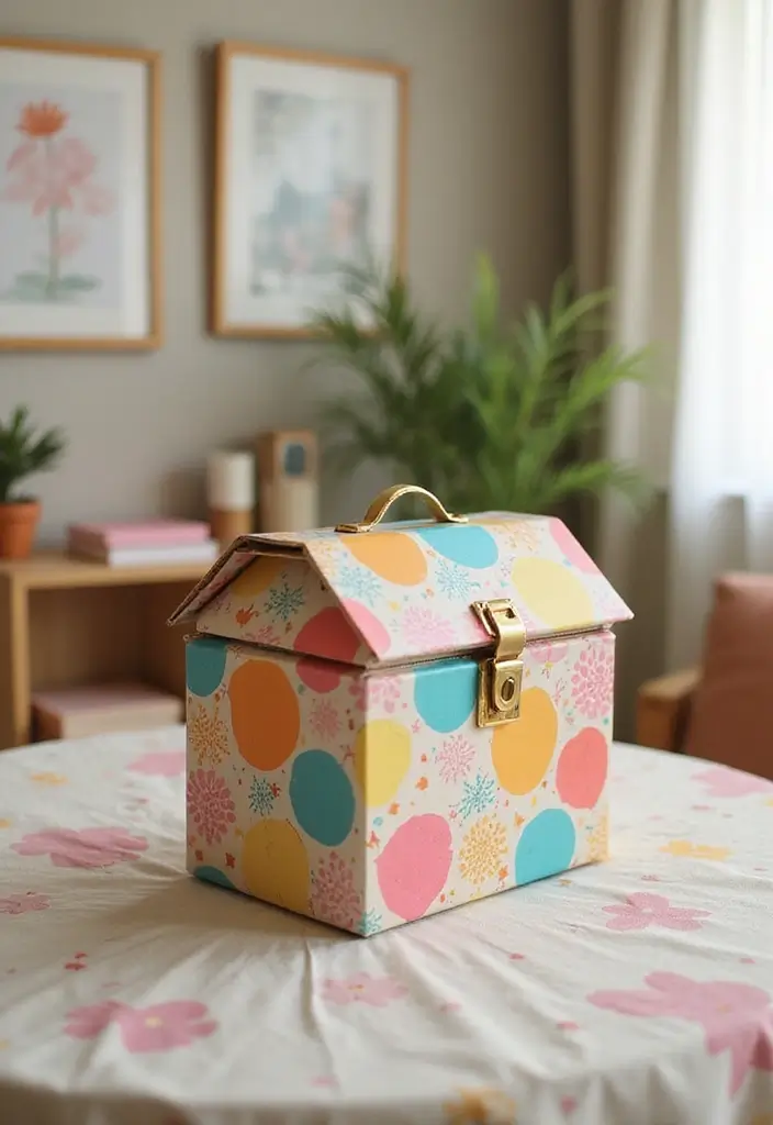 25 Cardboard Craft Ideas That Make Recycled Materials Fun - 18. Cardboard Jewelry Box