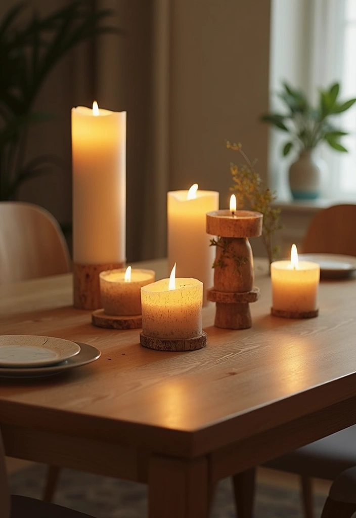 25 Craft Decoration Ideas That Inspire Creativity and Fun Projects - 13. Eco-Friendly Candle Holders