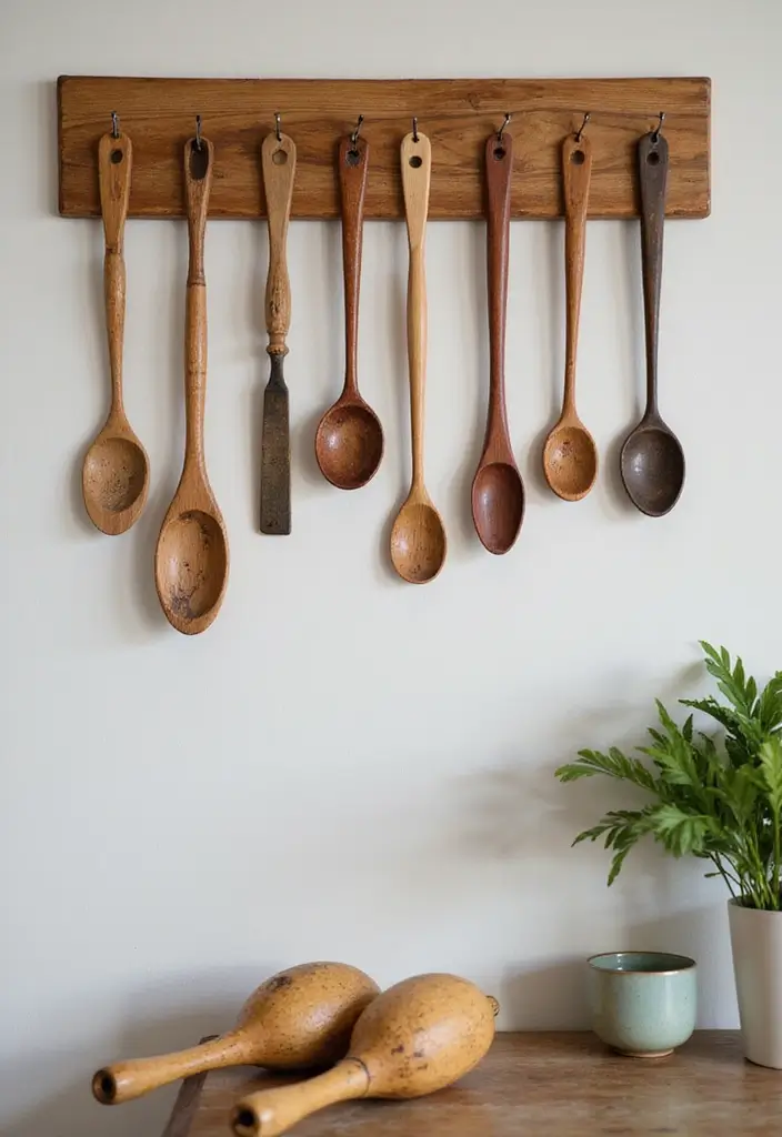 25 Craft Decoration Ideas That Inspire Creativity and Fun Projects - 15. Decorated Wooden Spoons