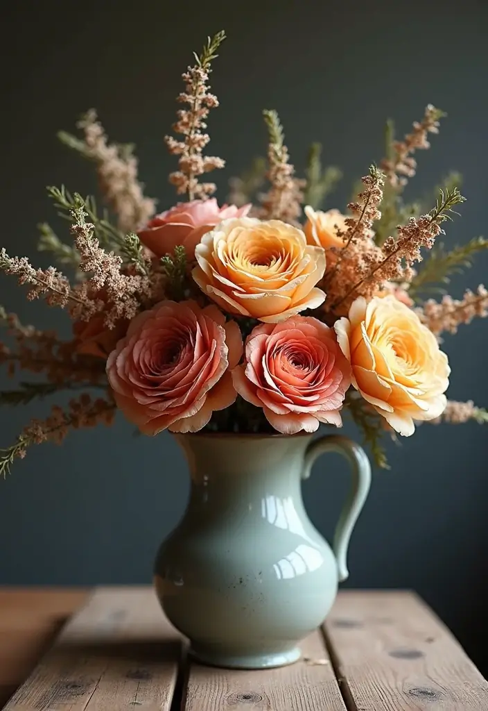 25 Craft Decoration Ideas That Inspire Creativity and Fun Projects - 17. Dried Flower Arrangements