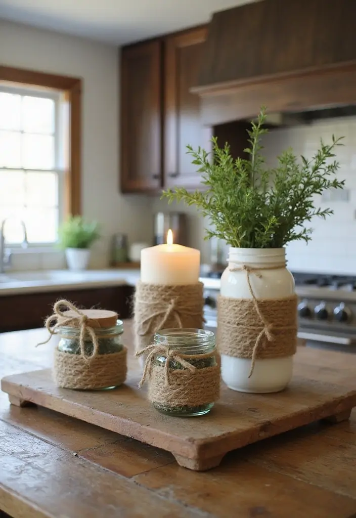 25 Craft Decoration Ideas That Inspire Creativity and Fun Projects - 2. Upcycled Vintage Jars