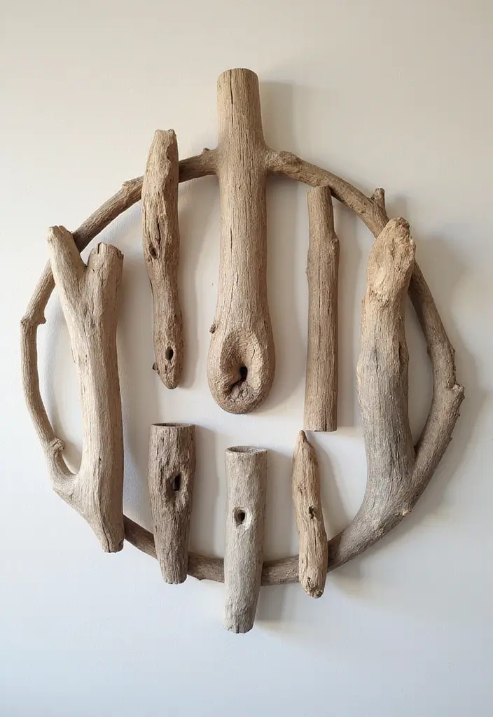 25 Craft Decoration Ideas That Inspire Creativity and Fun Projects - 22. Driftwood Art Pieces