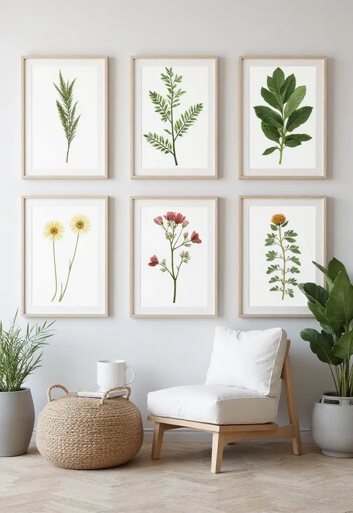 25 Craft Decoration Ideas That Inspire Creativity and Fun Projects - 23. Botanical Prints