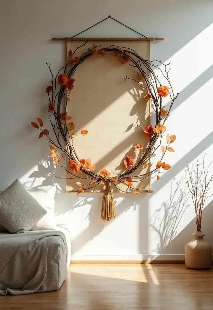 25 Craft Decoration Ideas That Inspire Creativity and Fun Projects - 5. Nature-Inspired Wall Hangings