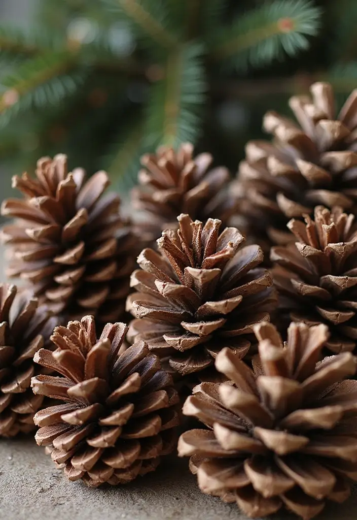 25 Craft Decoration Ideas That Inspire Creativity and Fun Projects - 8. Pinecone Decorations