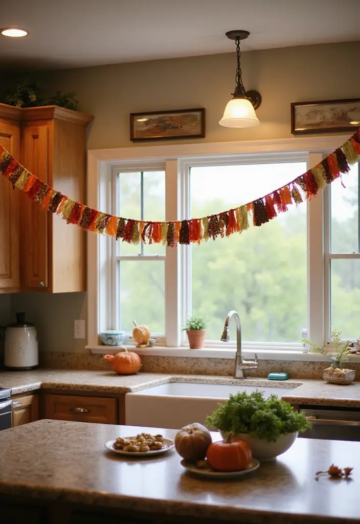 25 Craft Ideas Fall That Make Seasonal Decor Fun and Cozy - 6. Fabric Scrap Bunting