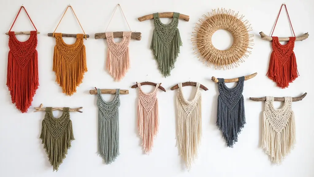 25 Craft Ideas Wall Hanging That Decorate Spaces Beautifully