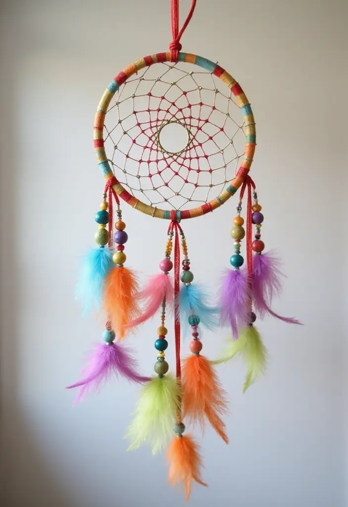 25 Craft Ideas With Popsicle Sticks That Are Creative and Fun - 16. Popsicle Stick Dream Catchers