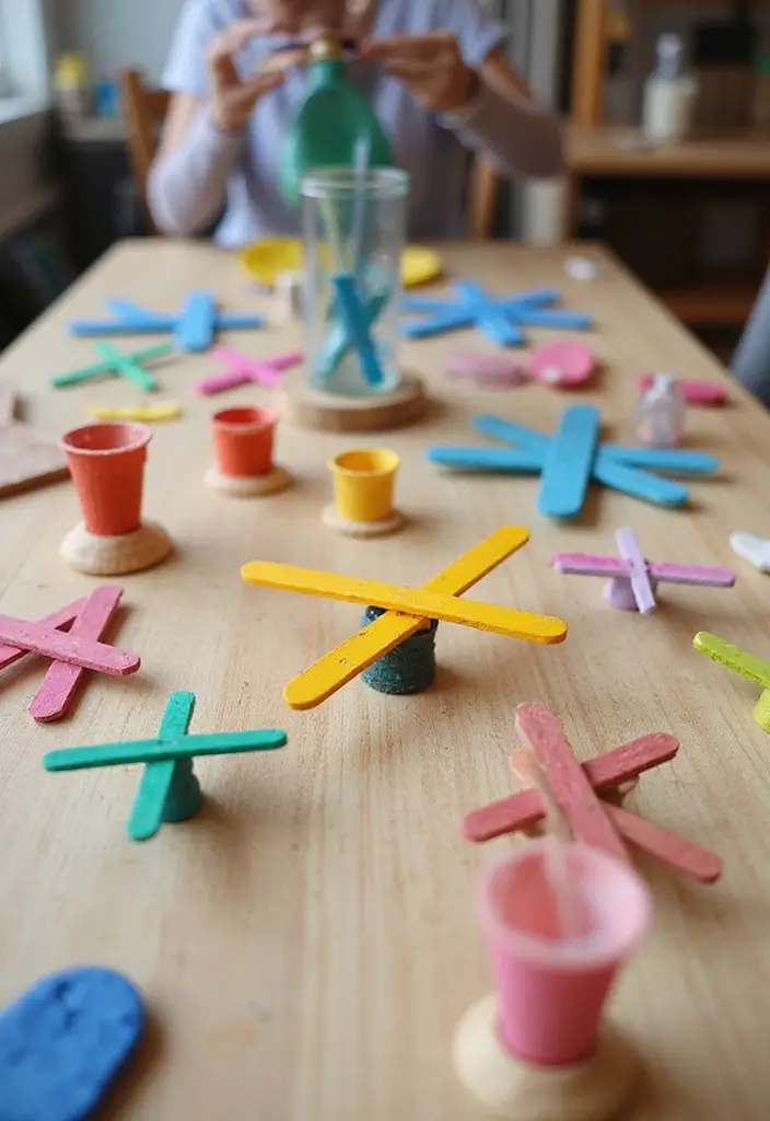 25 Craft Ideas With Popsicle Sticks That Are Creative and Fun - 25. Popsicle Stick Science Projects