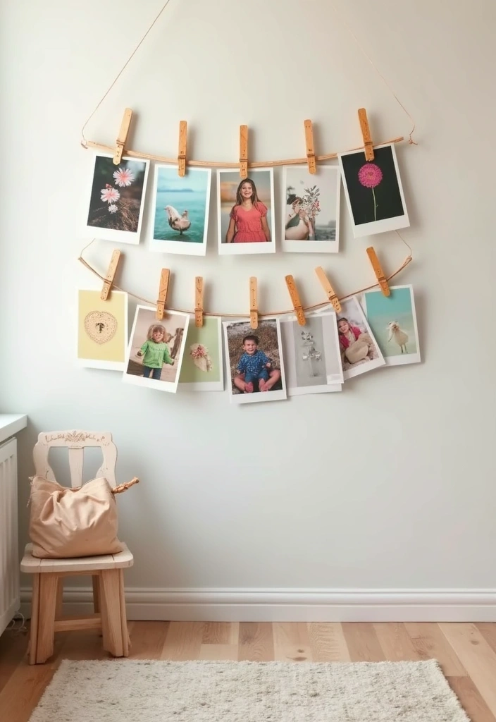 25 Craft Ideas With Popsicle Sticks That Are Creative and Fun - 6. Popsicle Stick Picture Hanger