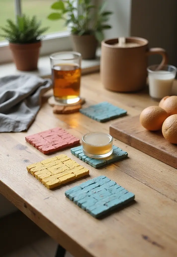 25 Craft Ideas With Popsicle Sticks That Are Creative and Fun - 8. Popsicle Stick Coasters