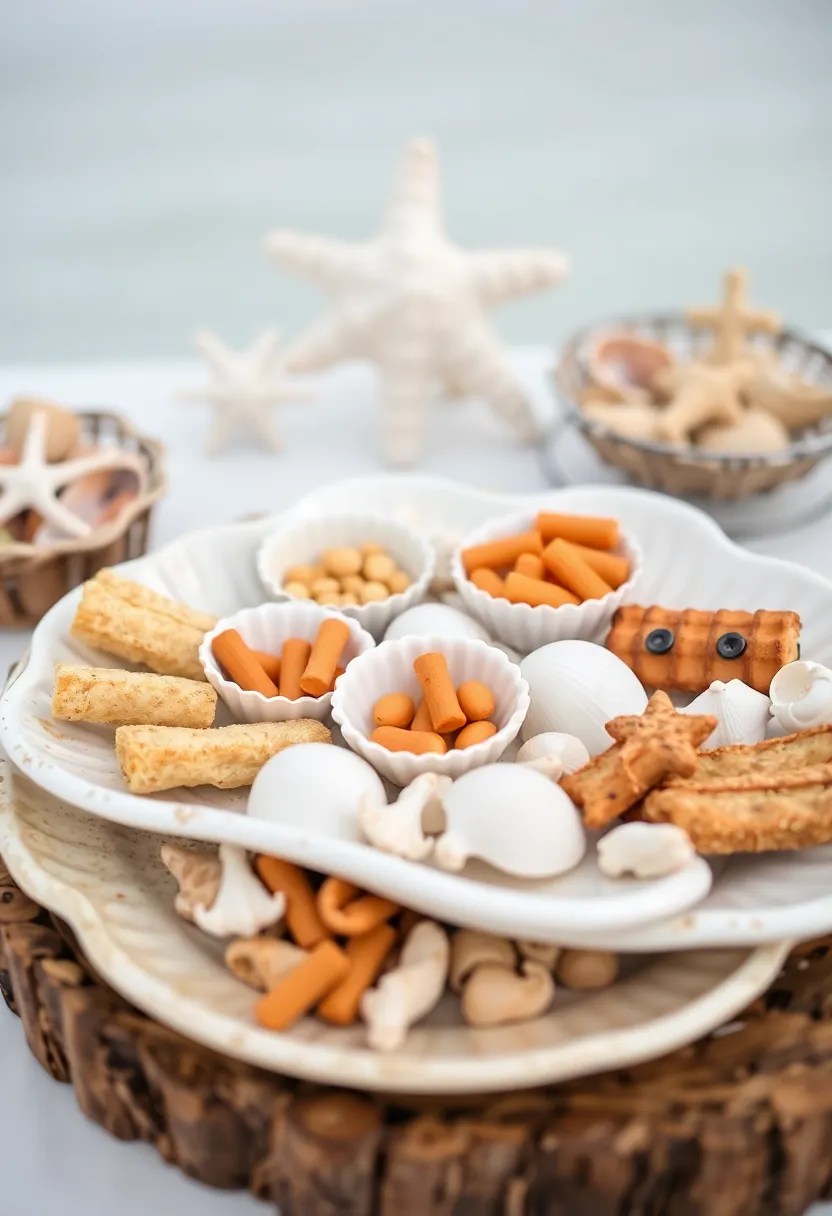 25 Craft Ideas With Shells That Bring Nature Indoors - 19. Shell Serving Trays