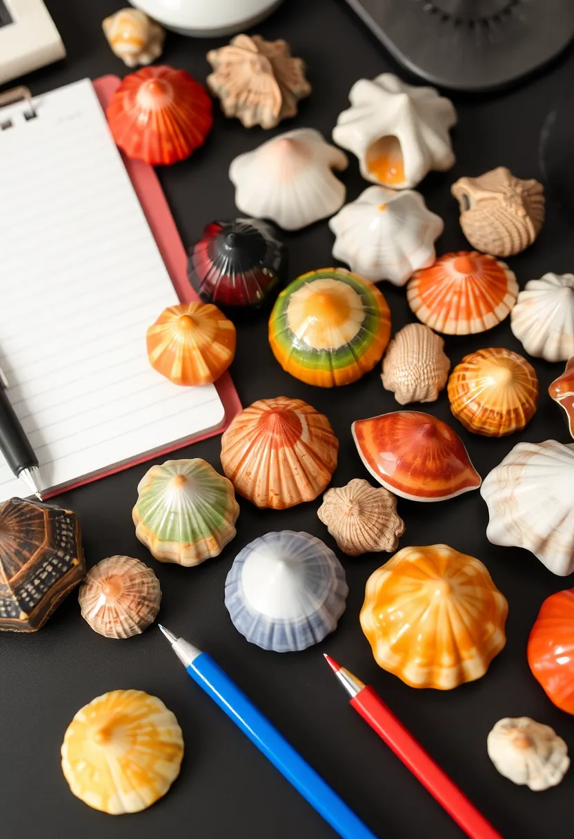 25 Craft Ideas With Shells That Bring Nature Indoors - 23. Shell Paperweights