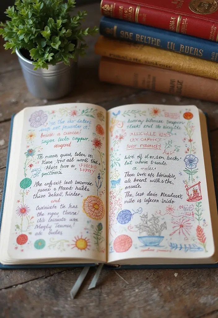 25 Cute Journal Ideas Aesthetic That Are Perfect for Everyday Use - 20. Book and Media Reviews