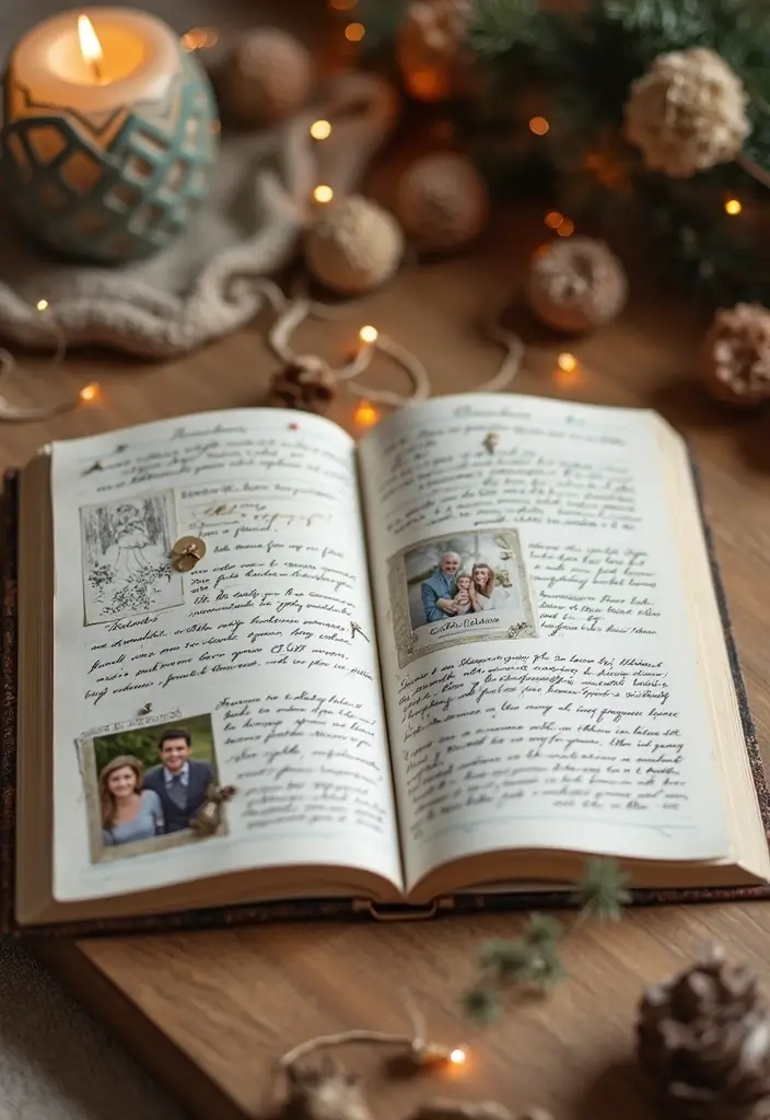 25 Cute Journal Ideas Aesthetic That Are Perfect for Everyday Use - 21. Family Memories Journal