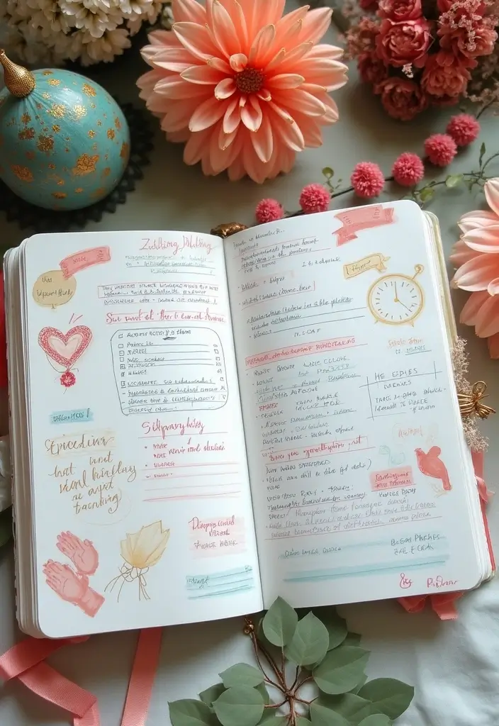 25 Cute Journal Ideas Aesthetic That Are Perfect for Everyday Use - 25. Event Planning and Reflections