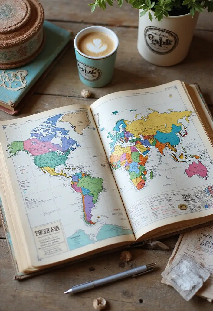 25 Cute Journal Ideas Aesthetic That Are Perfect for Everyday Use - 7. Travel Journaling Adventures