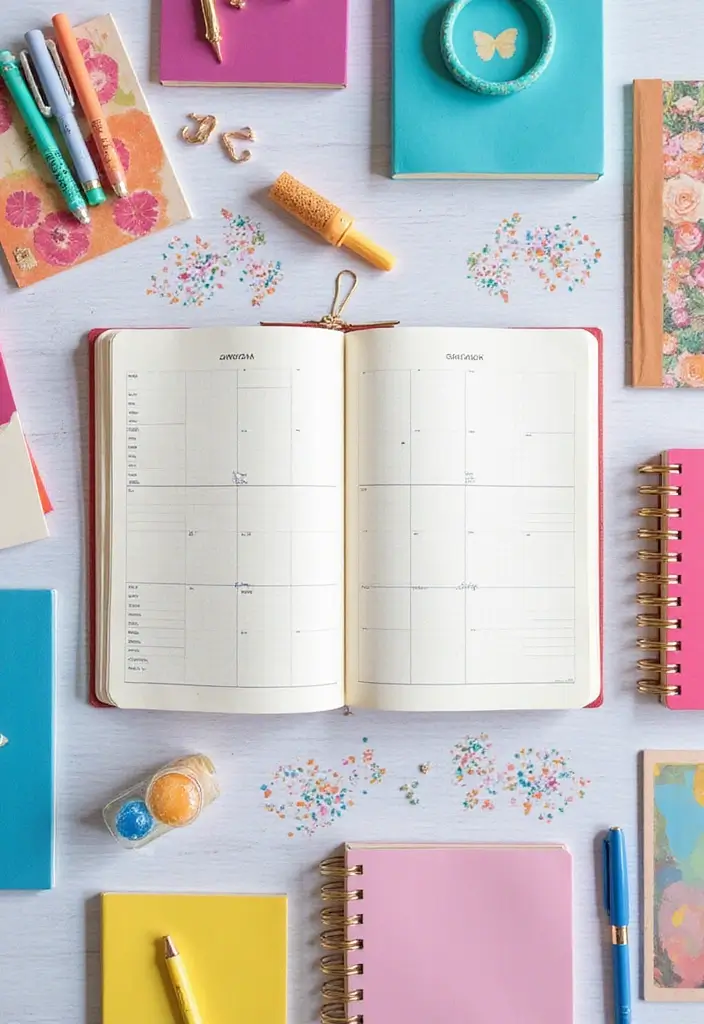 25 Cute Journal Ideas Aesthetic That Are Perfect for Everyday Use - 8. Bullet Journaling Bliss