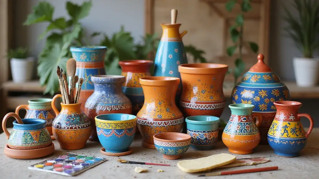25 Cute Pottery Painting Ideas Anyone Can Try for Fun Home Decor