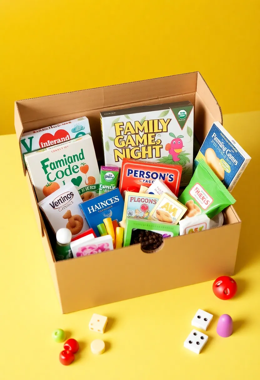 25 DIY Birthday Box Ideas That Make Celebrations Extra Special - 22. Family Game Night Box