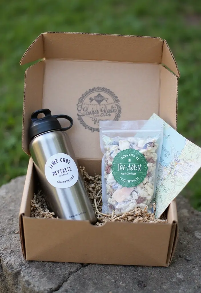 25 DIY Birthday Box Ideas That Make Celebrations Extra Special - 5. Adventure Box