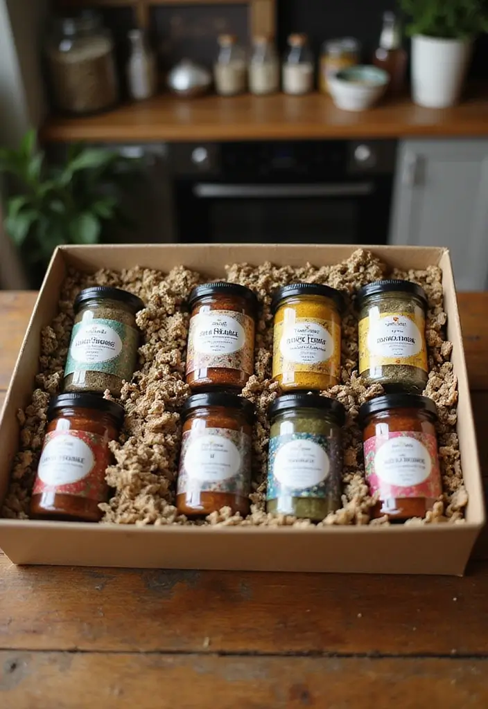 25 DIY Christmas Gift Box Ideas That Make Holiday Gifts Special - 17. Holiday Spice Blend Gift Box