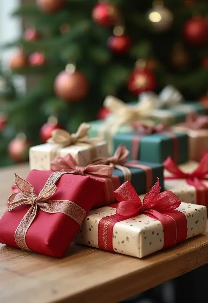 25 DIY Christmas Gift Box Ideas That Make Holiday Gifts Special - 3. Fabric Gift Wrap