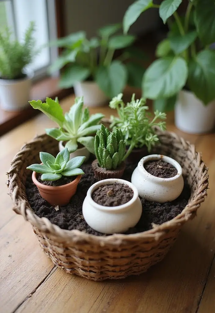 25 DIY Christmas Gift Box Ideas That Make Holiday Gifts Special - 7. Personalized Plant Kits