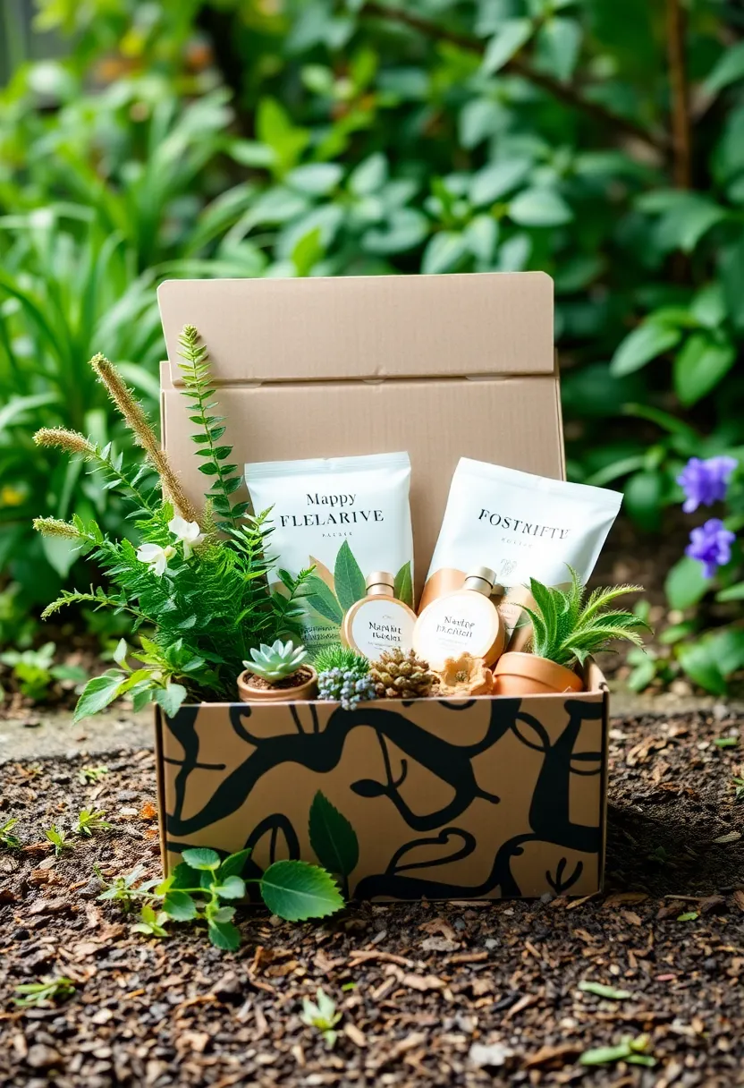 25 DIY Gift Box Ideas That Make Presents Extra Special - 25. Nature-Inspired Gift Box