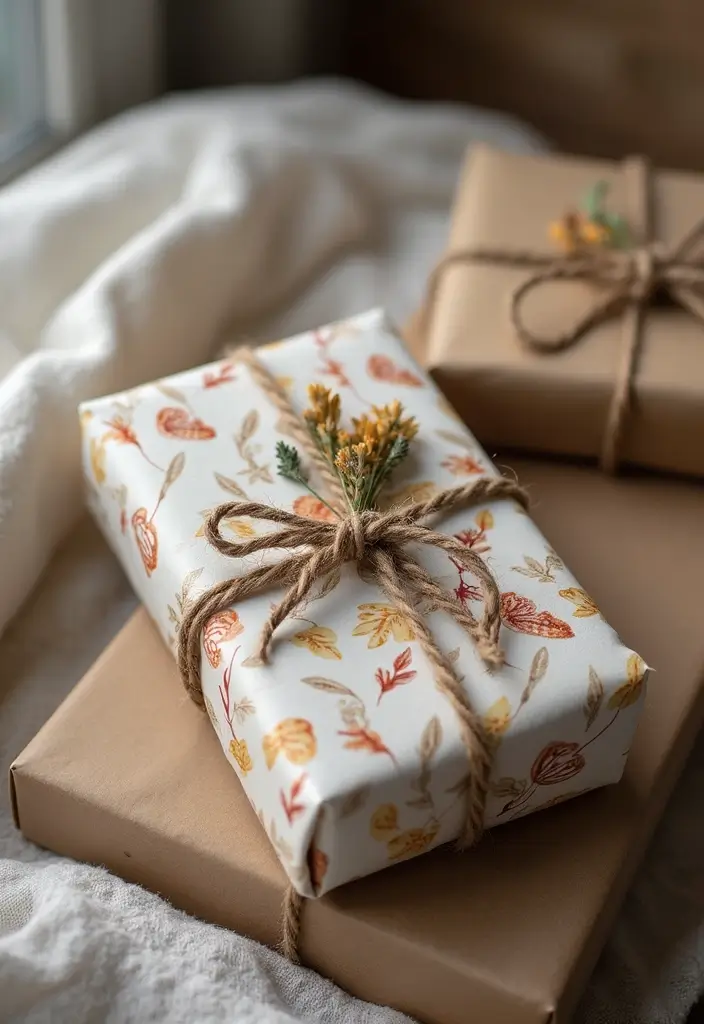 25 DIY Gift Box Ideas That Make Presents Extra Special - 6. Handmade Paper Gift Wrap