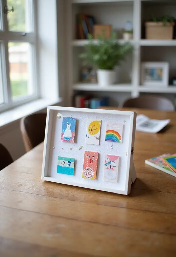 25 DIY Keepsake Box Ideas That Preserve Precious Memories - 20. Magnetic Keepsake Board Box
