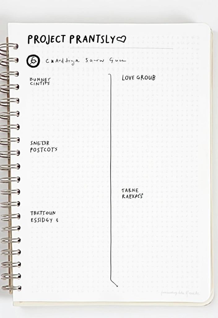 25 Dotted Journal Ideas That Make Planning Fun, Creative, and Inspiring - 10. Project Planning Pages