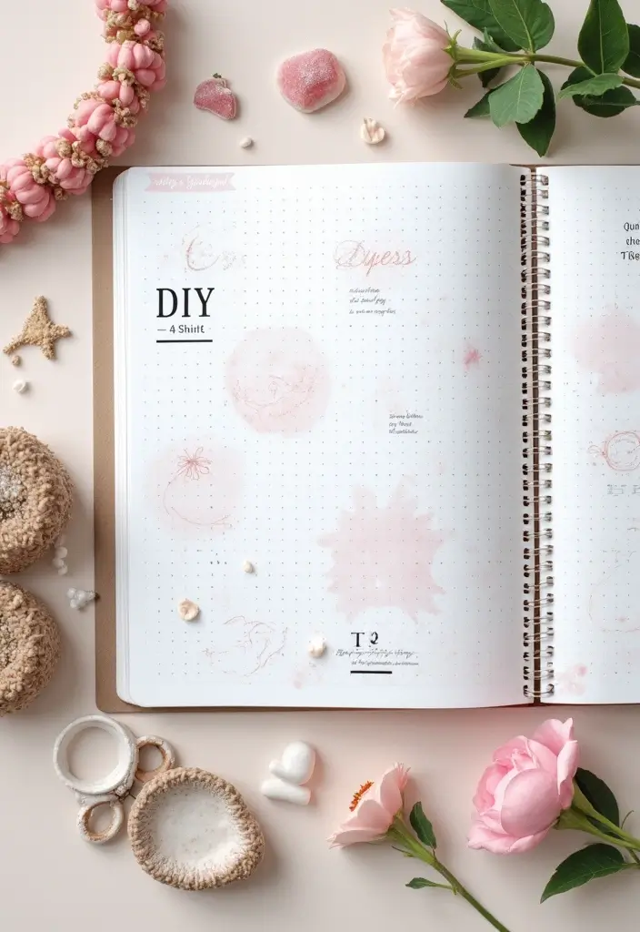 25 Dotted Journal Ideas That Make Planning Fun, Creative, and Inspiring - 14. Craft and DIY Project Ideas