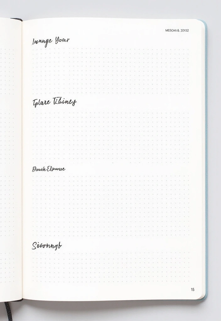 25 Dotted Journal Ideas That Make Planning Fun, Creative, and Inspiring - 15. Budget and Savings Tracker