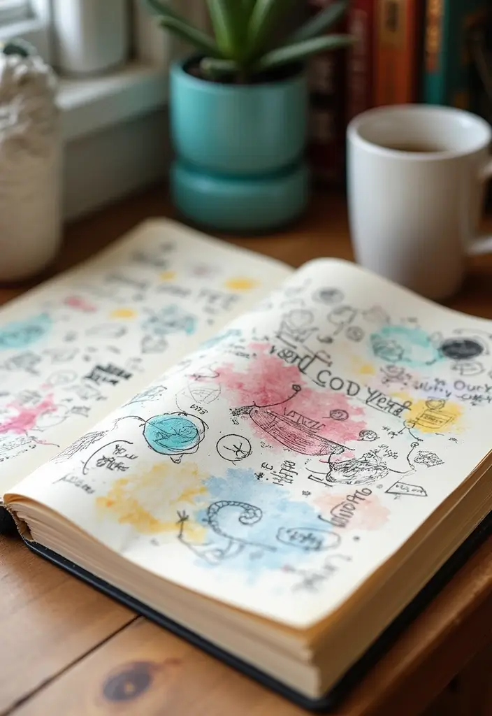 25 Easy Junk Journal Ideas That Anyone Can Create Quickly - 16. Personal Growth Journal