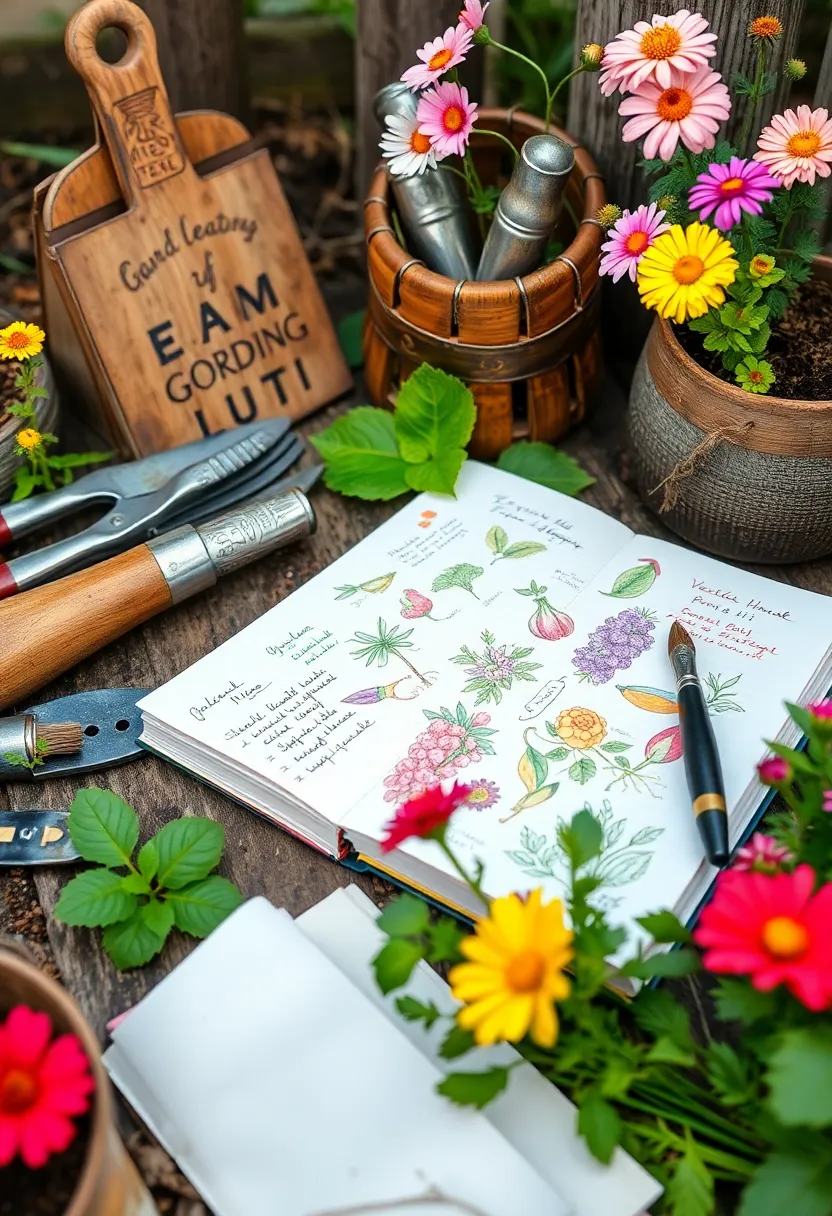 25 Easy Junk Journal Ideas That Anyone Can Create Quickly - 20. Gardening Journal