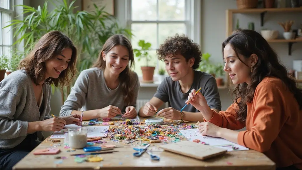 25 Group Craft Ideas For Adults That Make Fun Social Projects