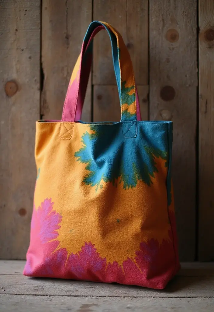 25 Handbag Decoration Ideas That Upgrade Your Accessories Instantly - 10. Natural Dyes