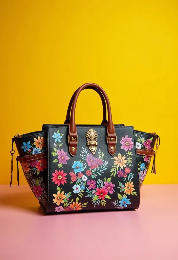 25 Handbag Decoration Ideas That Upgrade Your Accessories Instantly - 17. Temporary Tattoos