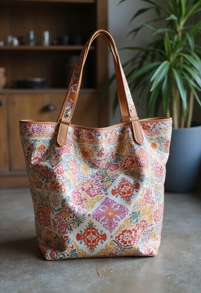 25 Handbag Decoration Ideas That Upgrade Your Accessories Instantly - 9. Artistic Stencils