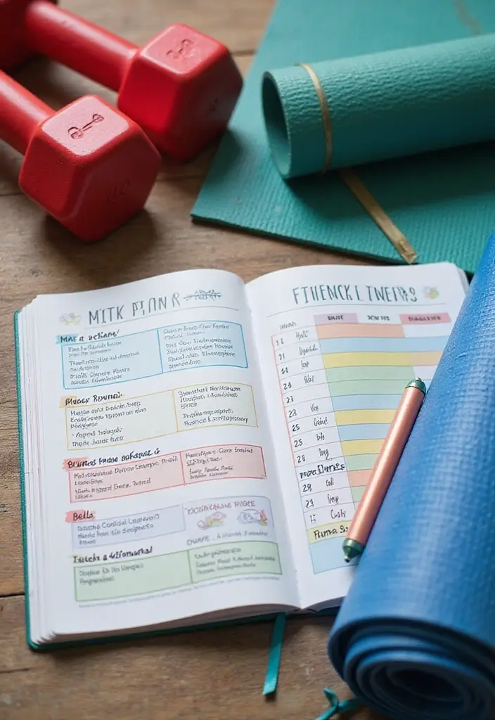 25 Journal Ideas That Inspire Creativity Organization and Self Reflection 10. Health and Fitness Journals