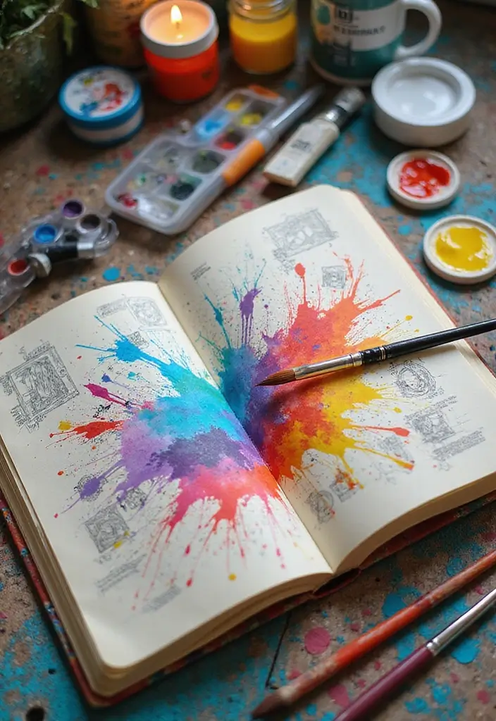 25 Journal Ideas That Inspire Creativity Organization and Self Reflection 13. Art Journals