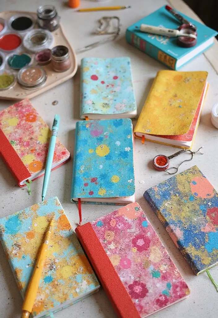 25 Journal Ideas That Inspire Creativity Organization and Self Reflection 24. DIY Journal Covers